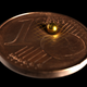 Gravity can be understood as originating from a warping of space-time, which is shown in this artist impression.
